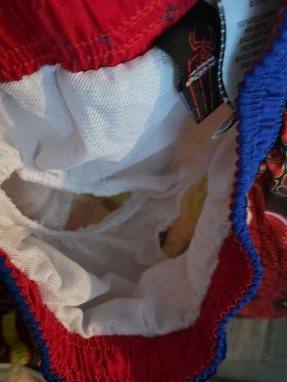 Marvel Spider-Man Red and Blue Swim Shorts
